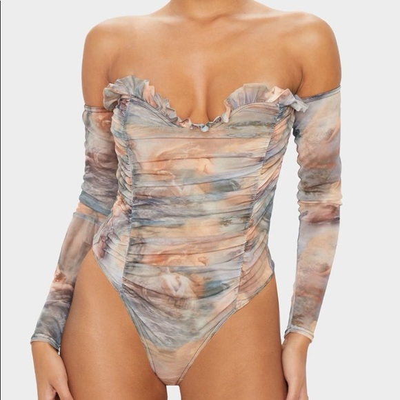 Graphic Bodysuit - Picture 1 of 5